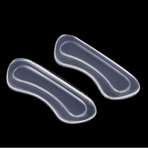 Heel Grips,Gel Heel Liners for Women Men, Heel Pads Cushion Inserts, Slippage Grips for Loose Shoes, Anti-Blister, Clear (5 Pairs) in Saudi Arabia