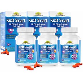 Real Health Bioglan Kids Smart Omega 3 Fish Oil, 30 Chewable Burstlets in Saudi Arabia