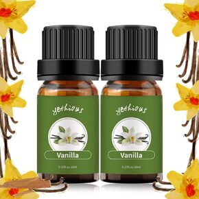 yethious Cherry Blossom Essential Oil 10ML Floral Cherry Blossom Essential Oils Set, Aromatherapy Oil for Diffuser, Fragrance, Soap Candle Making (2 Pack Cherry Blossom) in Saudi Arabia
