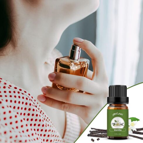 زيت الورد العطري العضوي من زهرة الفاوانيا الطبيعية للناشر والعناية بالبشرة وصناعة الصابون/الشموع - مجموعة الزيوت العطرية 2 × 10 مل هدية in Kuwait