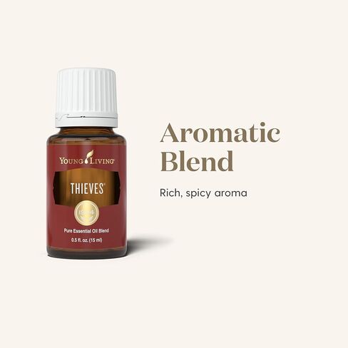 Young Living Thieves Foaming Hand Soap - 8 fl oz - Natural Cleansing and Protection for Your Hands - Plant-Based Cleanser - Essential Oil Infused Formula in Saudi Arabia