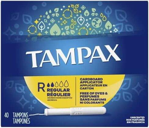Tampax Regular 40 2-Packs in Saudi Arabia