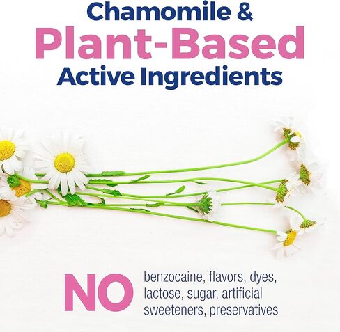 قطرات التسنين من بويرون كاميليا للتخفيف من آلام وتورم اللثة أثناء النهار والليل والتهيج لدى الأطفال - 15 قطعة in Kuwait