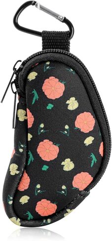 Asthma Inhaler Holder Protect Portable Bag Carrying Holder Neoprene Travel Inhaler Mini Bag for L-Shaped Inhaler, Inhaler Not Included (Black) in Kuwait