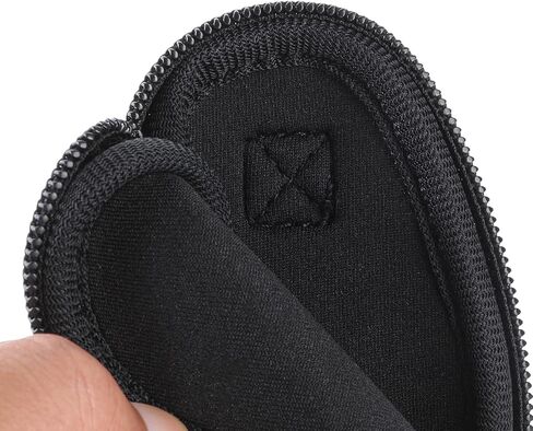 Asthma Inhaler Holder Protect Portable Bag Carrying Holder Neoprene Travel Inhaler Mini Bag for L-Shaped Inhaler, Inhaler Not Included (Black) in Kuwait
