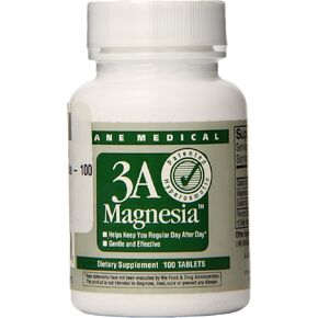 Lane Medical 3A Magnesia - 100 Tablets in Saudi Arabia