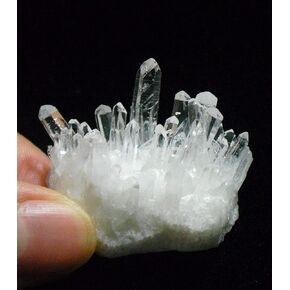 Healing Crystal Cluster Quartz Druzy Stone Titanium Coated AB Natural Rock Angel Aura Chakra Reiki Specimen Mineral Collection Decor Gift(Coated AB, 3.5-5 OZ.)