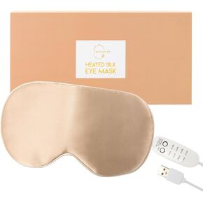 Heated Eye Mask for Dry Eye Relief - Stye Eye Treatment, Warming Eye Mask for Dry Eyes Mask Warm Compress for Eyes, Sinus Mask Heated Eye Patch - Dry Eye Mask with Moist Heat Electric Warming - Black in Saudi Arabia