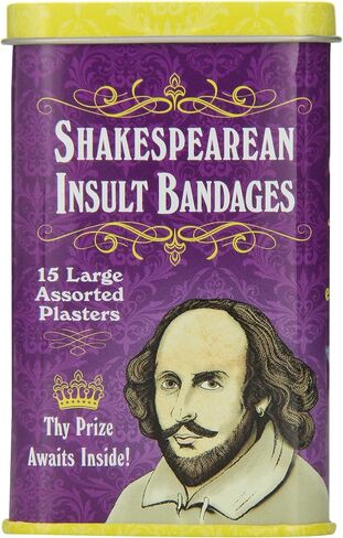 Accoutrements 12389 Shakespearean Insult Bandages in Saudi Arabia