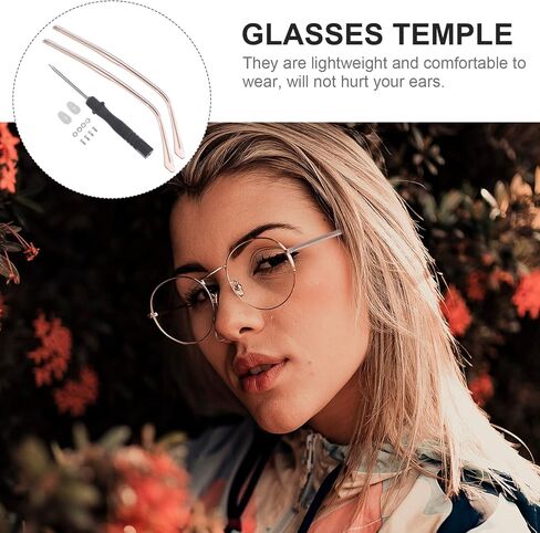 Black Glasses Black Sunglasses Glasses Arm Replacement, 1 Pair Spectacle Legs Glasses Changing Arm Eyeglasses Replacement Parts Black Glasses Black Sunglasses in Saudi Arabia