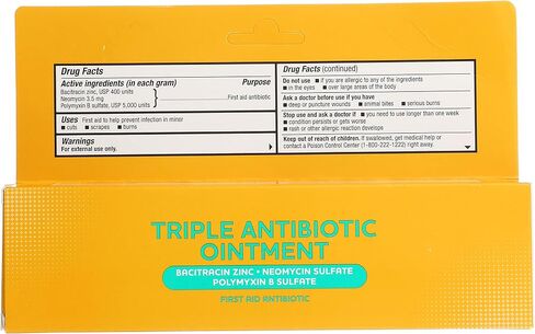 Rite Aid Triple Antibiotic Ointment 2 Ounce, First Aid Ointment for Minor Scratches and Wounds and Prevents Infection in Saudi Arabia