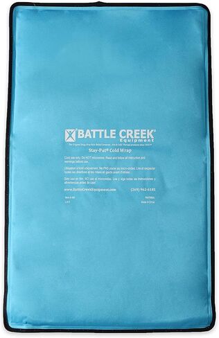 Stay-Put® Cold Therapy Wrap Large (12" x 16") Two Pack – Reusable Ice Packs with Straps, Cold Pack Compress for Back, Hip, and Thigh Pain Relief in Saudi Arabia