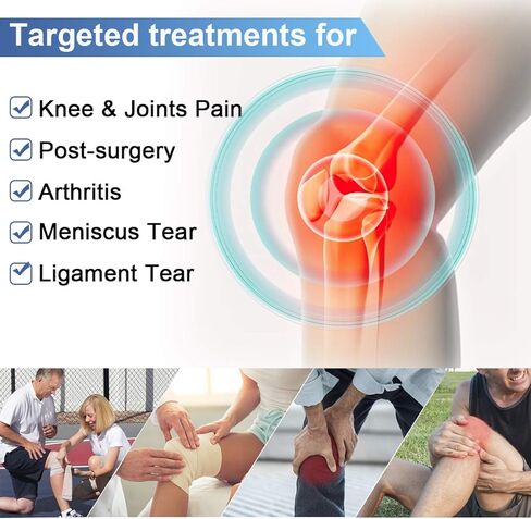 ريفكس عبوة ثلج لاصابات الركبة قابلة لاعادة الاستخدام مع دعامة ضغط باردة حول الركبة بالكامل للعضلات والغضروف المفصلي، 3 عبوات جل وحزام دعم من النيوبرين in Kuwait