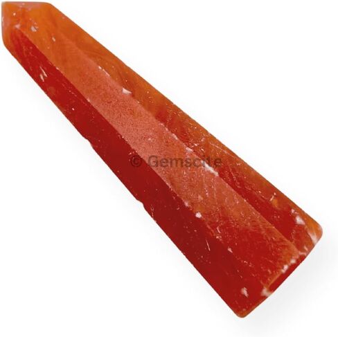 3 Inch Gemstones Obelisk Tower Jumbo Facet Aura Rock Crystal Natural Polished Earth Wand Spirit in Kuwait