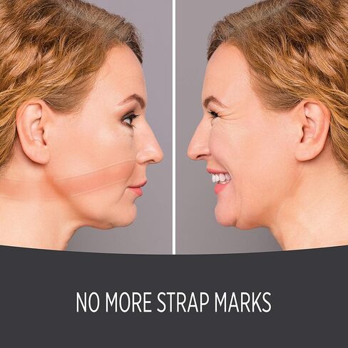 مجموعة مريحة لكامل الوجه CPAP - تتضمن بطانات وأغطية حزام الرقبة مع واقي قناع نوم ناعم - نظام يمنع خطوط الضغط وتسرب الهواء لنوم مريح في الليل in Kuwait