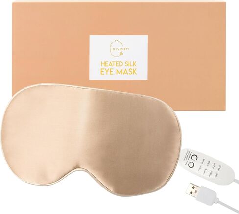 Heated Eye Mask for Dry Eye Relief - Stye Eye Treatment, Warming Eye Mask for Dry Eyes Mask Warm Compress for Eyes, Sinus Mask Heated Eye Patch - Dry Eye Mask with Moist Heat Electric Warming - Black in Saudi Arabia