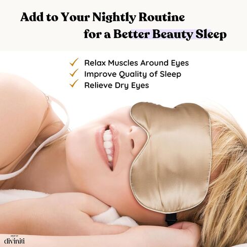 Heated Eye Mask for Dry Eye Relief - Stye Eye Treatment, Warming Eye Mask for Dry Eyes Mask Warm Compress for Eyes, Sinus Mask Heated Eye Patch - Dry Eye Mask with Moist Heat Electric Warming - Black in Saudi Arabia