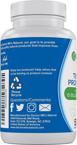 Teen/Adult Probiotics Chewable by Doctor MK's®, Sugar Free in Saudi Arabia