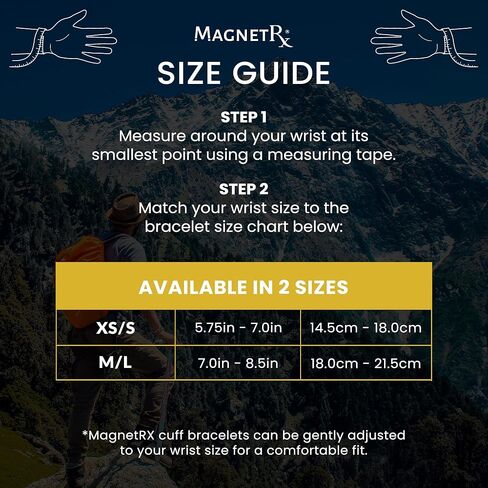 سوار مغناطيسي من النحاس النقي MagnetRX® - أساور نحاسية مغناطيسية - سوار نحاسي عريض قابل للتعديل مع 12 مغناطيس (نحاس مصقول، XS/S) in Kuwait