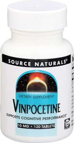 SOURCE NATURALS 10Mg 120 Tb Vinpocetine, 120 CT in Saudi Arabia