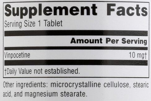 SOURCE NATURALS 10Mg 120 Tb Vinpocetine, 120 CT in Saudi Arabia