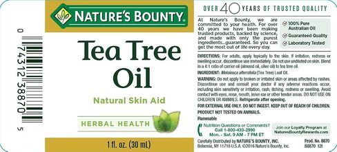 زيت شجرة الشاي الطبيعي من Nature's Bounty، 1 أونصة (عبوة من قطعتين) in Saudi Arabia