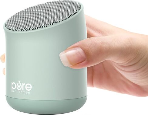Pure Enrichment® Wave™ Mini Travel Sound Machine - 6 Soothing Sounds Including White Noise, Seamless Loop Audio, Rechargeable Battery, 48 Hour Run Time, Optional Timer, and Storage Bag in Kuwait