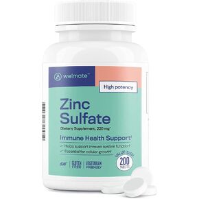 Zinc Sulfate 220 mg 100 Count Capsules | Dietary Supplement in Saudi Arabia