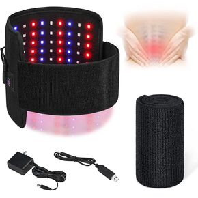 LPSAFP Red Light Therapy Belt for Body, Wearable Device with Blue, red and Near Infrared Light, for Muscle Relaxation, Inflammation, Improved Blood Circulation, Wound Healing, Cell Repair in Kuwait