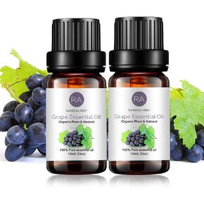 2-PACK Blueberry Essential Oil 100% Pure Oganic Plant Natrual Flower Essential Oil for Diffuser Message Skin Care - 10ML