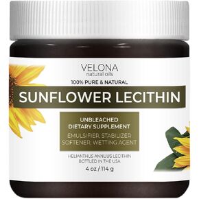 velona Pure Liquid Sunflower Lecithin 7 lb | Food Grade | Unbleached | Emulsifier, Stabilizer, Softener, Smoother, Wetting Agent | Use Today - Enjoy Results