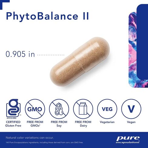 Pure Encapsulations PhytoBalance II | Supports Healthy Estrogen and Progesterone Activity & Reduces Hot Flashes | 120 Capsules in Saudi Arabia