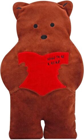 Heating Pads for Cramps,13" x 8" Microwave Heating Pad,Period Heating Pad for Cramps,Bear Plush with Removable Lavender Scented Heating Pad,How to Be A Bear in Saudi Arabia