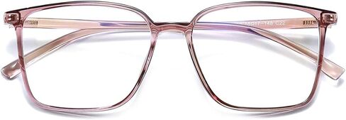 نظارات دولجر الزرقاء لحجب الضوء للنساء والرجال، نظارات مربعة من Nerd إطار نظارات كمبيوتر خفيفة الوزن in Kuwait
