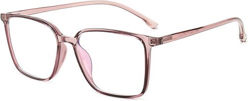 نظارات دولجر الزرقاء لحجب الضوء للنساء والرجال، نظارات مربعة من Nerd إطار نظارات كمبيوتر خفيفة الوزن in Kuwait