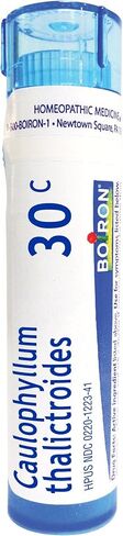 Boiron Caulophyllum thalictroides 6C، 80 حبيبة، دواء المثلية لتشنجات الحيض، عدد 1 (عبوة من 3) in Kuwait