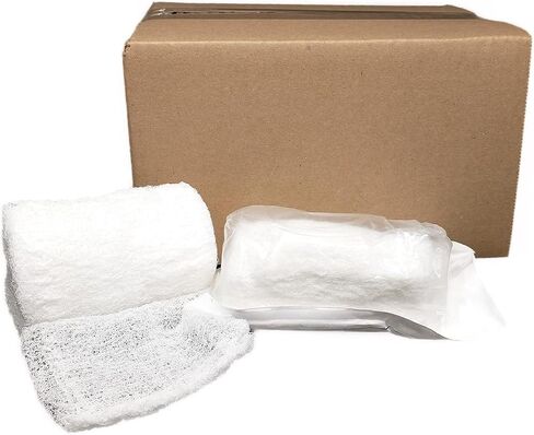 Vakly Sterile Kerlix Krinkle Gauze Rolls 4.5x4.1 yd 6-Ply Cotton, 5 Pack in Saudi Arabia