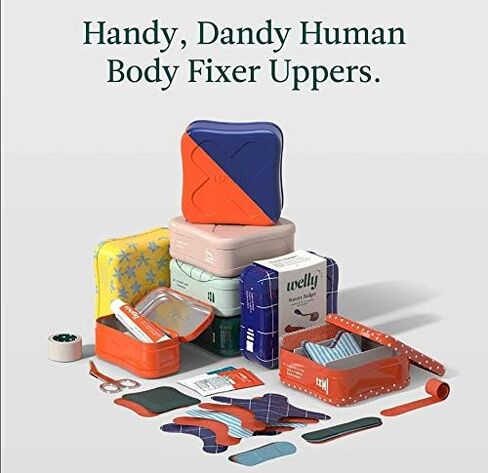 ويلي بانديجز - ملصق كيكر، هيدروكولود، لاصق، حماية من البثور للكعب، شفاف - 8 قطع in Kuwait