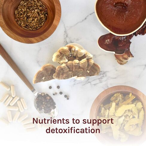 Host Defense, MycoBotanicals Liver Capsules, Supports Liver Health and Detoxification, Mushroom and Herb Supplement, 60 Capsules, Unflavored in Saudi Arabia