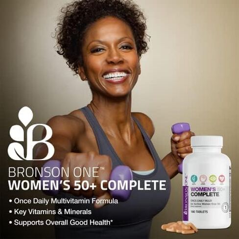 Bronson ONE Daily Women’s 50+ Complete Multivitamin Multimineral, 90 Tablets in Saudi Arabia