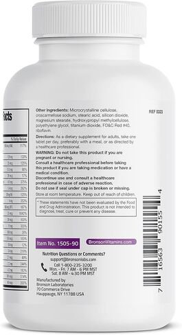 Bronson ONE Daily Women’s 50+ Complete Multivitamin Multimineral, 90 Tablets in Saudi Arabia