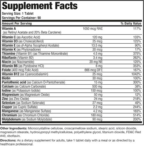 Bronson ONE Daily Women’s 50+ Complete Multivitamin Multimineral, 90 Tablets in Saudi Arabia