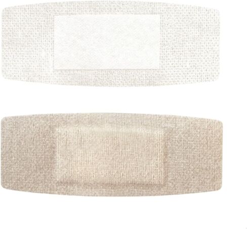 2024 New Model CareUs Painless Bandages for Sensitive and Elderly Skin - XL Flexible Fabric, Max Hold Silicone Adhesive, Latex-Free, Breathable & Absorbent - 32-Count Pack (8ct x 4)_CS25 in Saudi Arabia