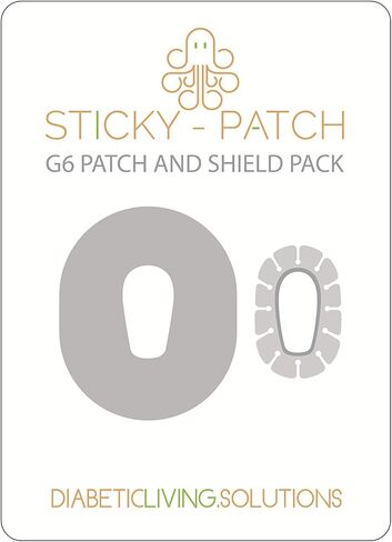 درع وواقي G6 من ديككوم مع رقع | أفضل ملحق ديككوم لتوفير الحماية الإضافية لمرضى السكري باستخدام G6 | (25) رقع ديككوم G6 وعبوة كومبو شيلد in Kuwait