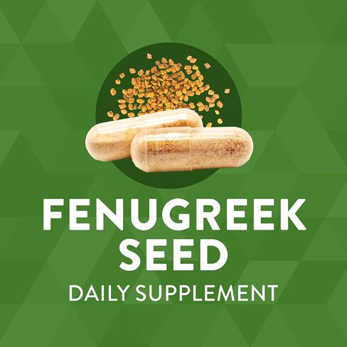 Nature's Way Fenugreek Seed، دعم تقليدي للرضاعة الطبيعية/الرضاعة الطبيعية*، 1130 ملجم، 180 كبسولة نباتية in Kuwait