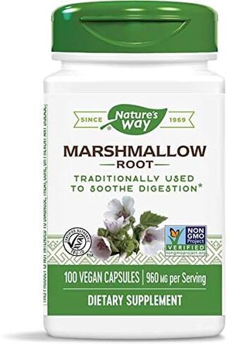 Nature's Way Marshmallow Root 480 mg، 100 كبسولة، عبوة من 2 in Saudi Arabia