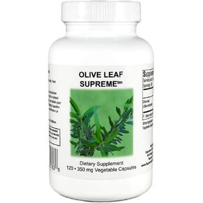 Supreme Nutrition Olive Leaf Supreme, 120 Pure Olive Leaf Vegetarian Capsules in Kuwait