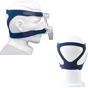 غطاء رأس بديل عالمي للقناع الكامل، استبدل جزء رأس جهاز التنفس الصناعي CPAP (بدون قناع) (أزرق) in Kuwait