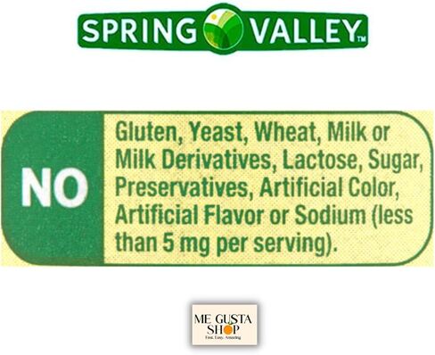 فيتامين K2، Spring Valley 100 ميكروجرام، 60 كبسولة هلامية + Me Gustas Stricker in Kuwait