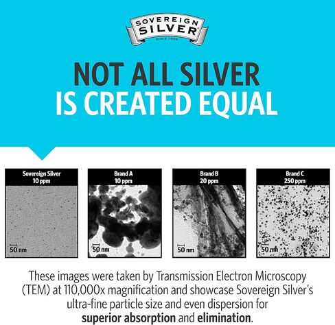 Sovereign Silver Bio-Active Silver Hydrosol for Immune Support - 10 ppm, 2oz (59mL) - Fine Mist Spray in Kuwait